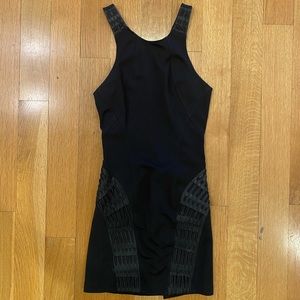 Kimberly Ovitz Black Mini Dress